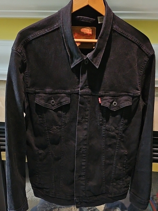 Levi's Other - Levi"s All Black Trucker Jacket Men's Large